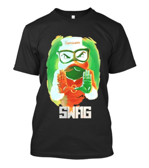 Miami Hurricanes Sebastian Hurricane U Swag T-Shirt