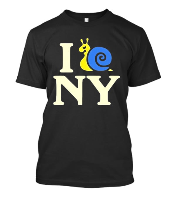 I Snail NY Playful Twist On Iconic NYC T-Shirt