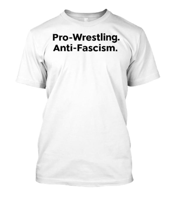 Pro Wrestling Anti Fascism Murdoc Graves T-Shirt