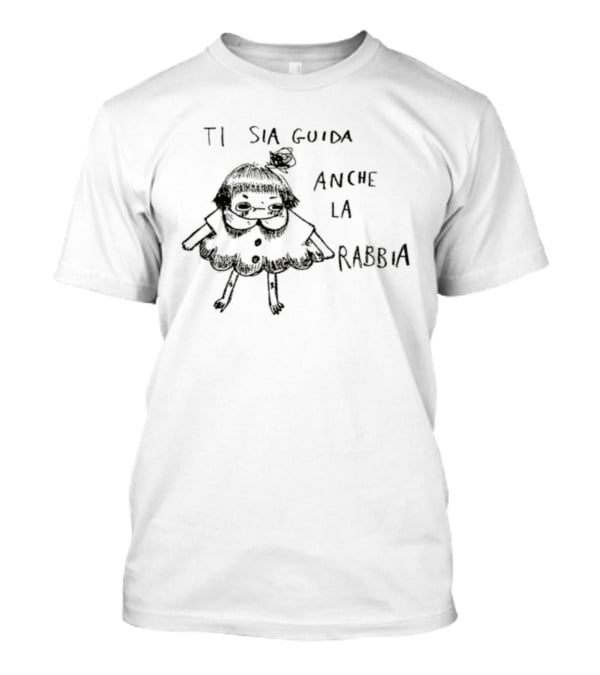 Ti Sia Guida Anche La Rabbia Emozioni Character Drawing T-Shirt