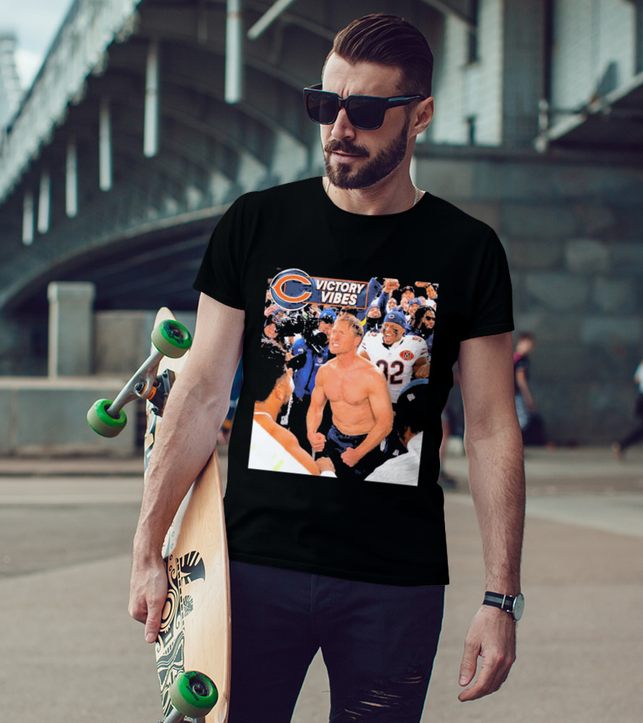 Chicago Bears Victory Vibes Ben Johnson Less 2026 T-Shirt