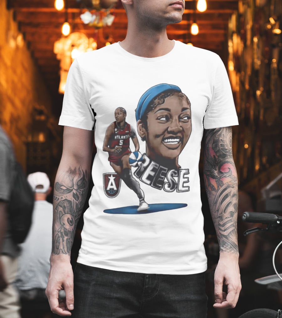 Angel Reese 5 Atlanta Basketball Reese T-Shirt