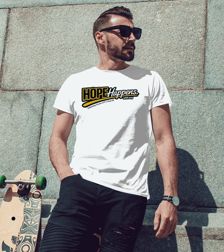 Celebrating 30 Years Of Hope Happens 91.3 Hope FM T-Shirt