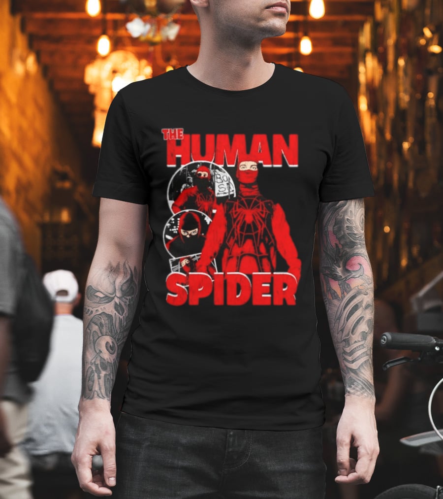 The Human Spider Man Peter Parker Comic T-Shirt