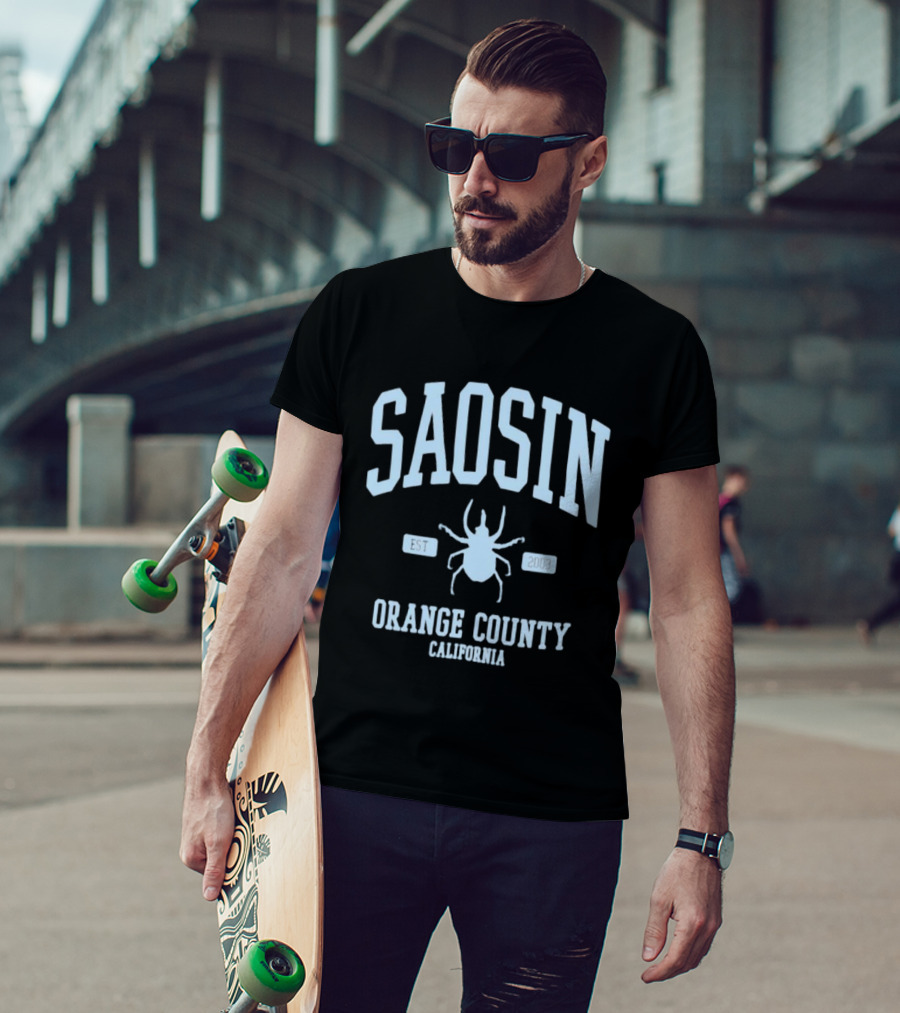 Saosin EST 2003 Orange County California Beetle 2026 Tour T-Shirt