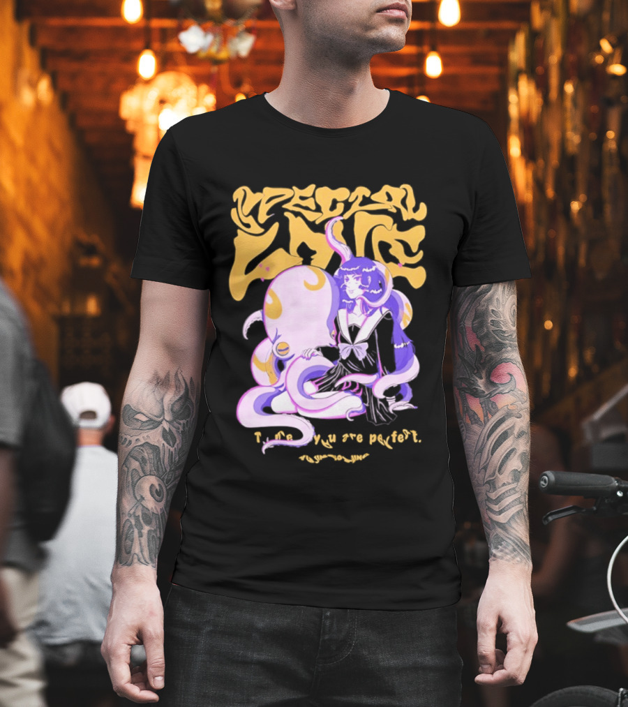 Special Love Anime Girl With Octopus You Are Perfect T-Shirt