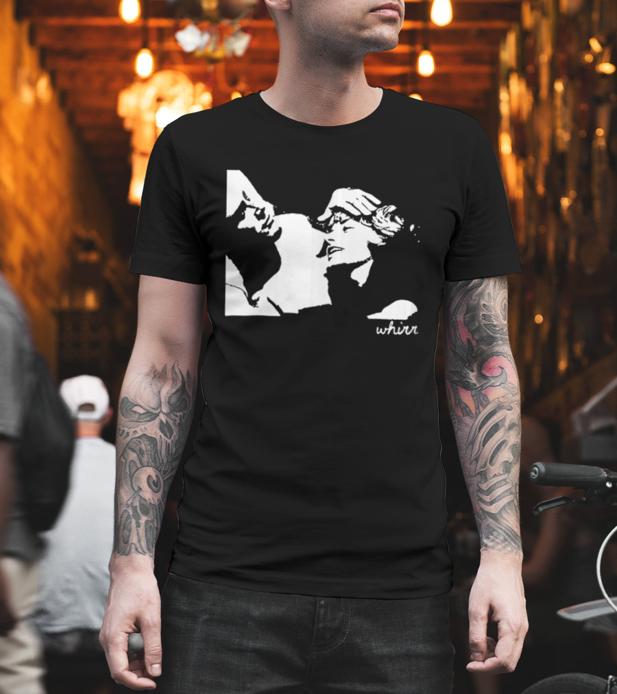 Whirr I Want You Around Album Inspired Graphic 2 Sided T-Shirt