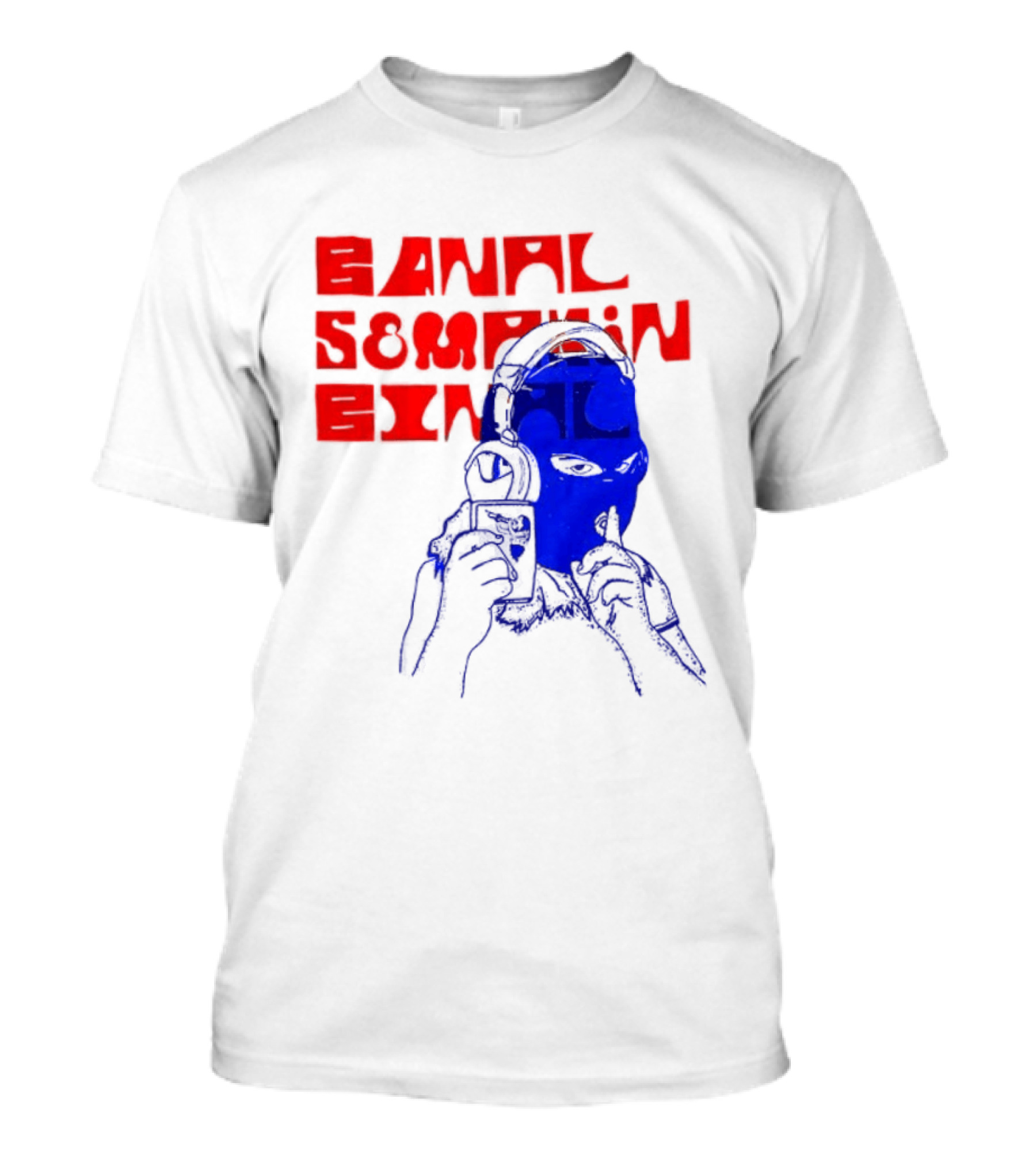 Banal Semakin Binal The Jansen 10TH Anniversary 2 Sided Blåkläder Influence T-Shirt