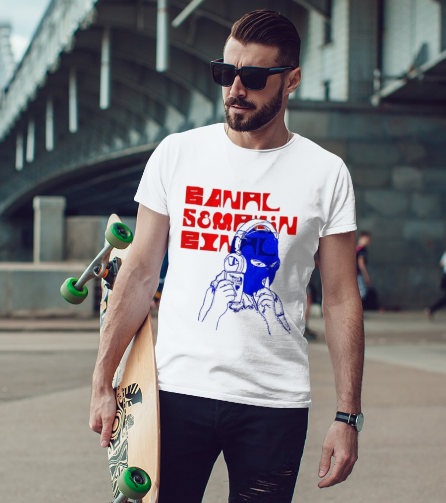 Banal Semakin Binal The Jansen 10TH Anniversary 2 Sided Blåkläder Influence T-Shirt