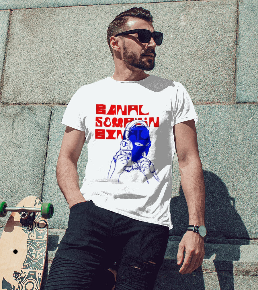 Banal Semakin Binal The Jansen 10TH Anniversary 2 Sided Blåkläder Influence T-Shirt