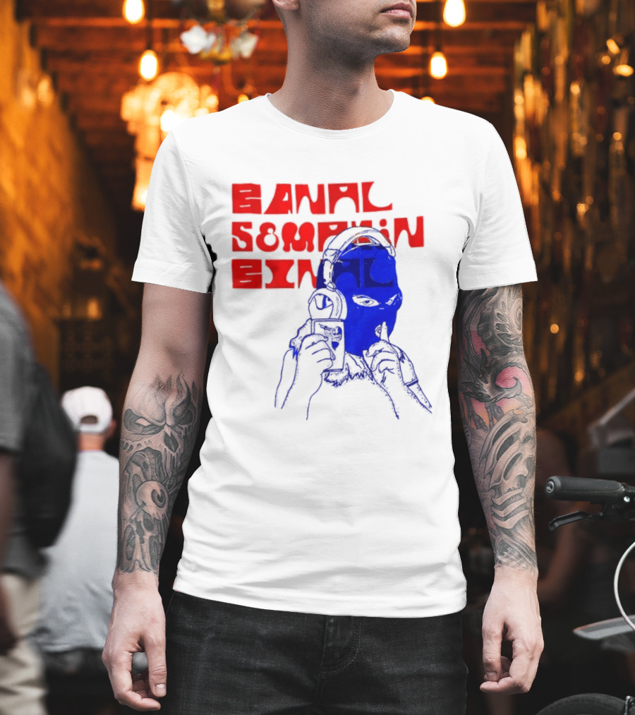 Banal Semakin Binal The Jansen 10TH Anniversary 2 Sided Blåkläder Influence T-Shirt