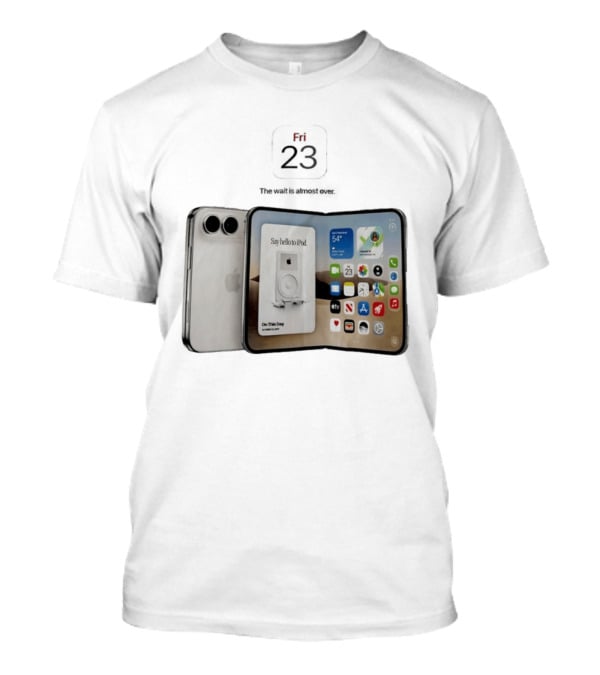 IPhone Duo Fri 23 Say Hello To IPod The Wait Is Almost Over T-Shirt