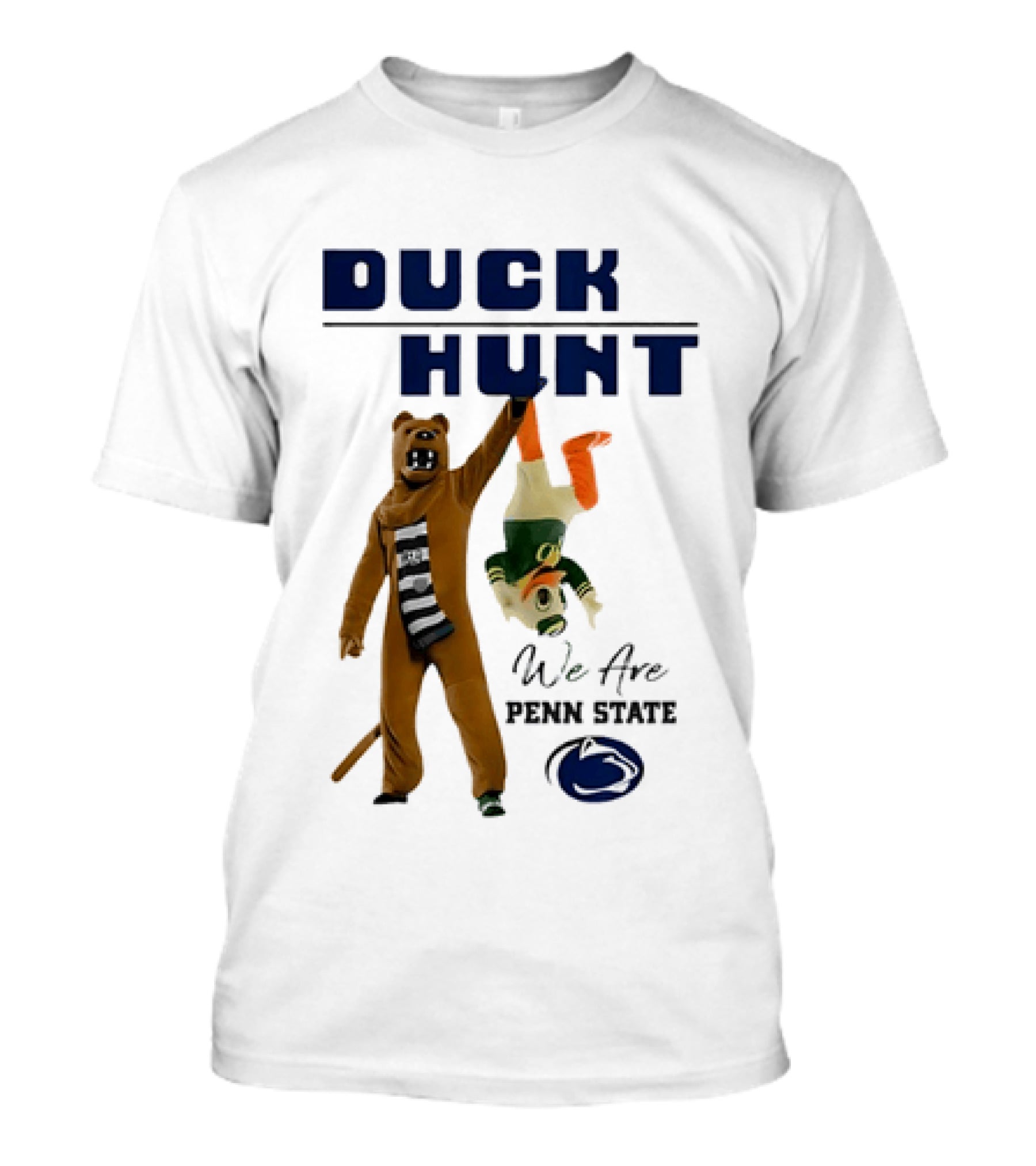 Duck Hunt Penn State We Are Nittany Vs Oregon Ducks T-Shirt