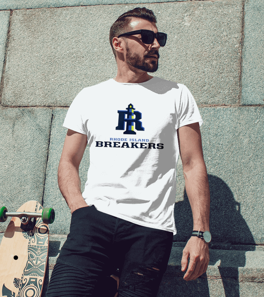 Rhode Island Breakers Lighthouse R T-Shirt
