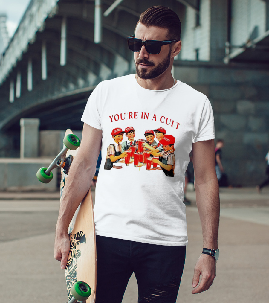 You're In A Cult Make America Cult Again Vintage Theme T-Shirt