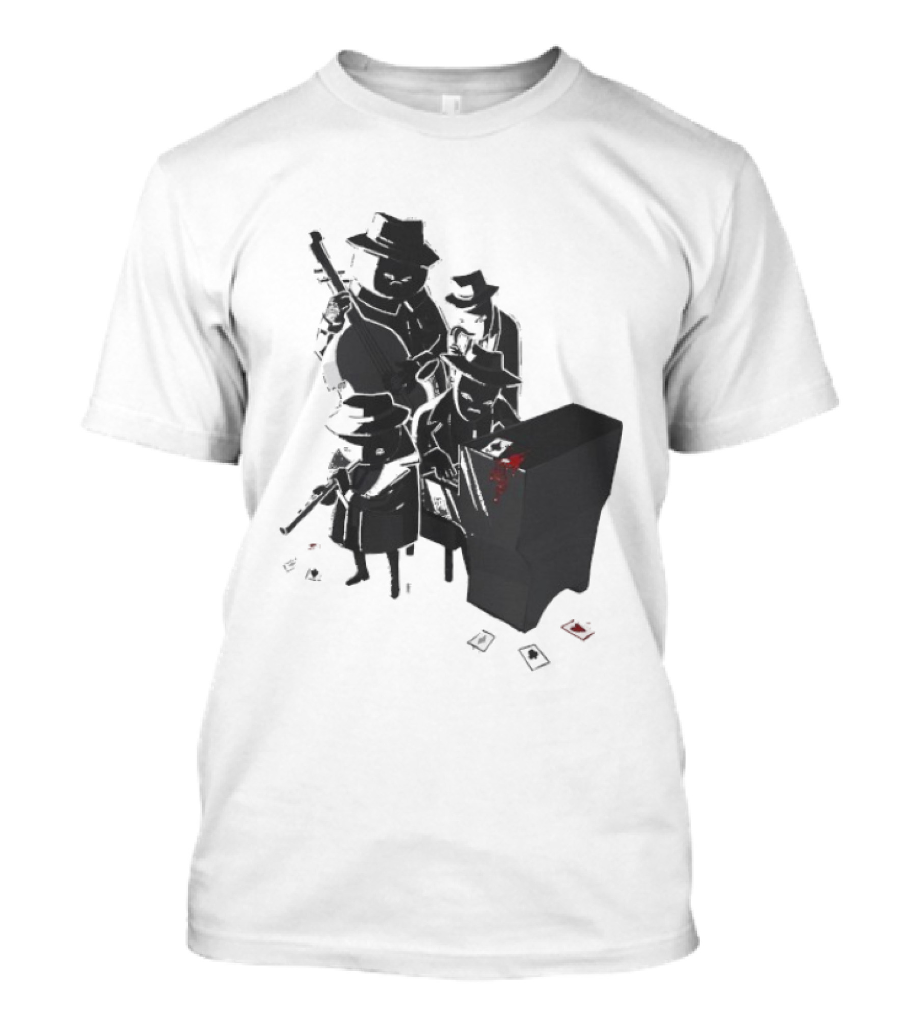 Project Soundpage Midnight Music Jazz Band Noir Aesthetic T-Shirt