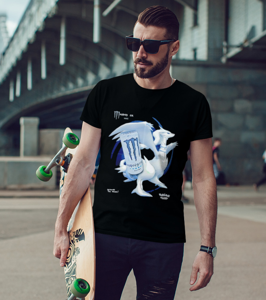 Monster Energy Ultra Reshiram Pokémon Black Unleash The Beast T-Shirt