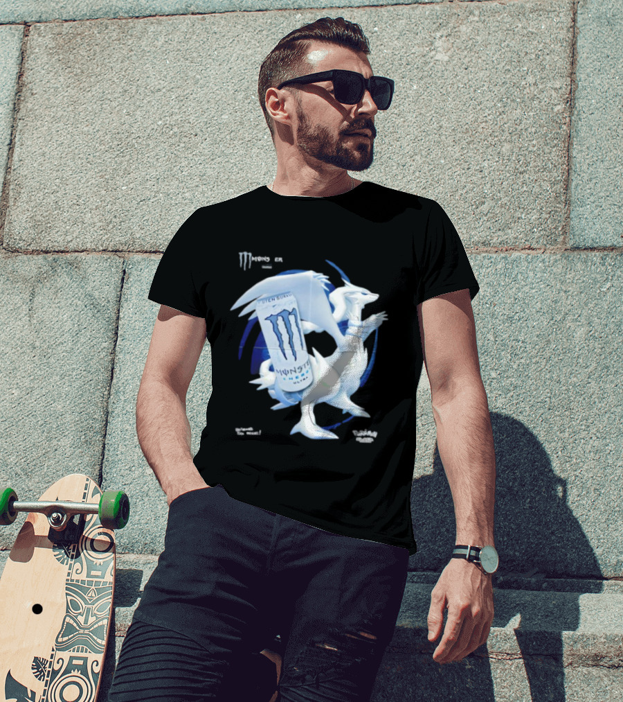 Monster Energy Ultra Reshiram Pokémon Black Unleash The Beast T-Shirt
