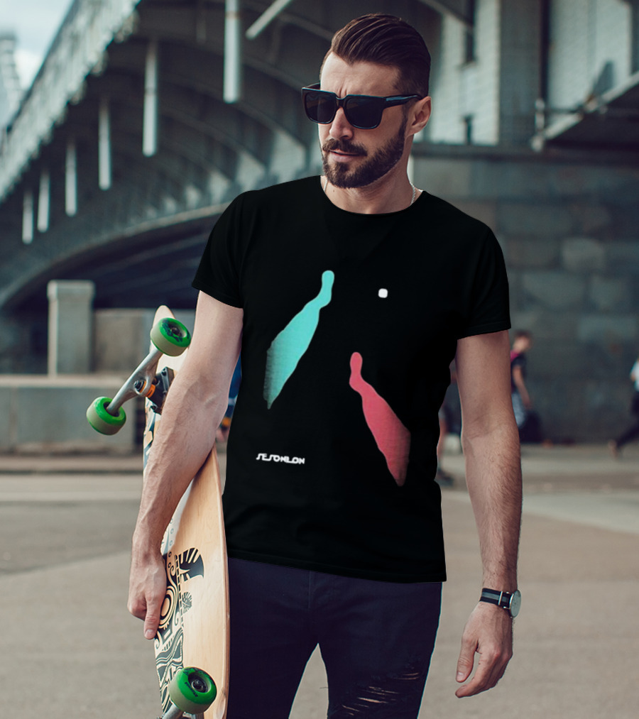 Sesoneon Legs Colorful Minimalist Abstract T-Shirt