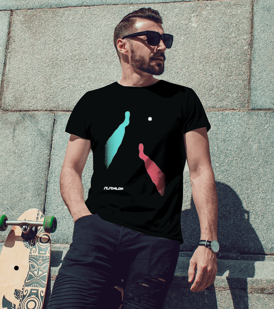 Sesoneon Legs Colorful Minimalist Abstract T-Shirt