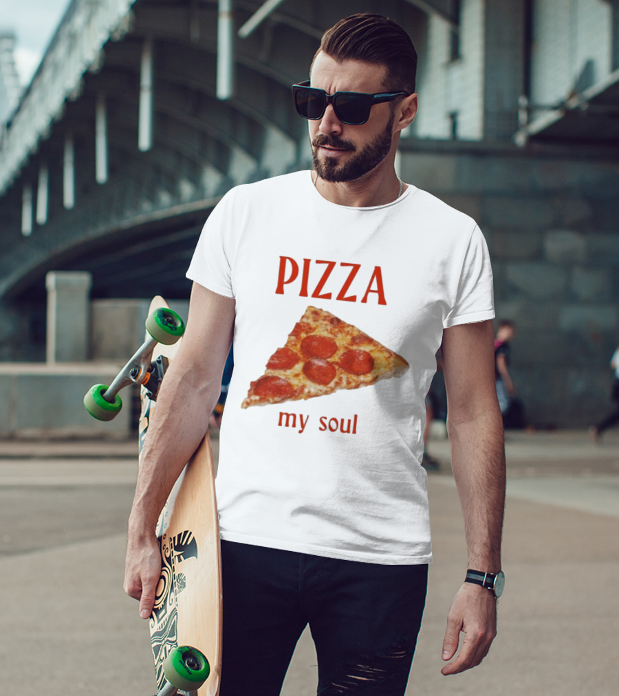 Pizza My Soul Pepperoni Slice T-Shirt