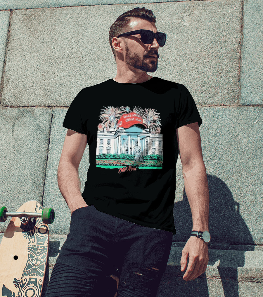 Jarren Duran Make America Great Again White House Old Row T-Shirt