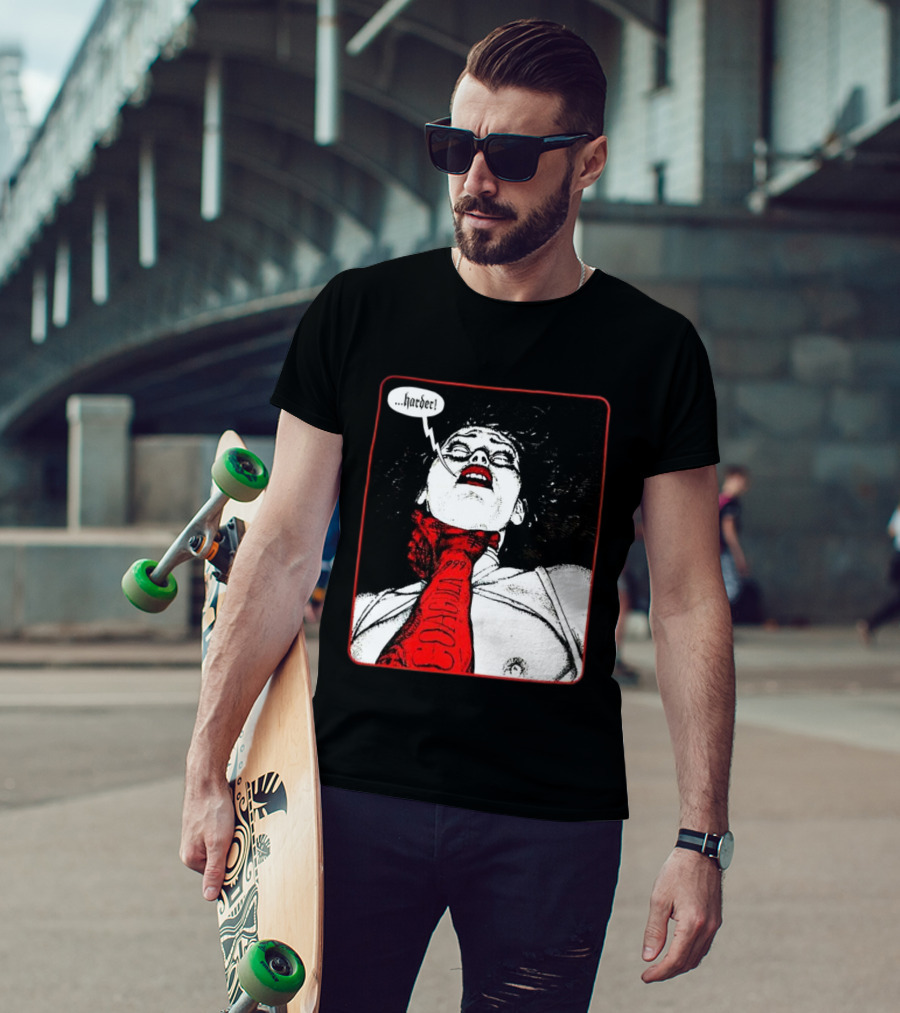 Punzadas De Fantasmas Mujer Con Corbata Rojo Cora 1999 Harder T-Shirt