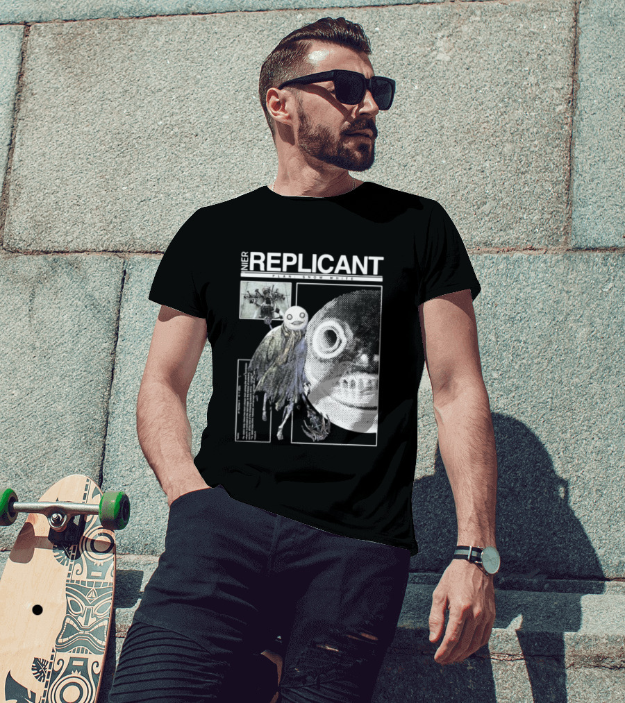 NieR Replicant Plant Snow White Character Illustration Iconic T-Shirt