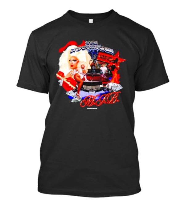 The Notorious B.I.G Live On MIBTV With Glamour Star In Red Car Scene T-Shirt
