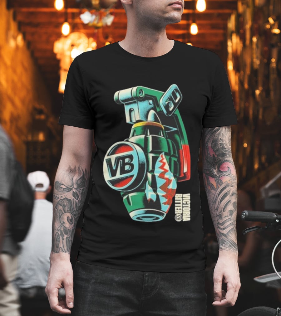 Victor Bravo Greenade Victoria Bitter Finale T-Shirt