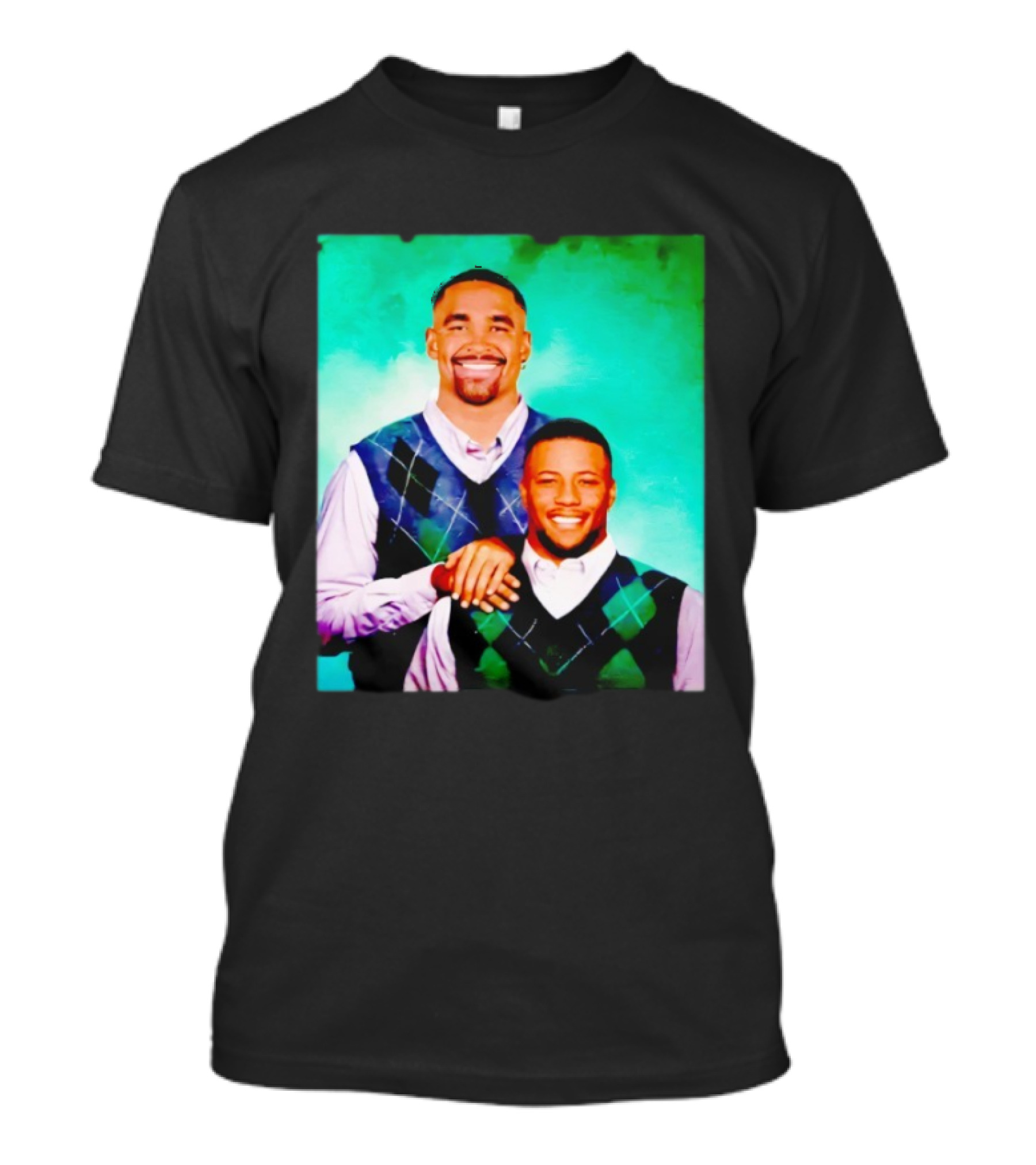 Saquon Barkley Philly Step Brothers Sweater Duo T-Shirt