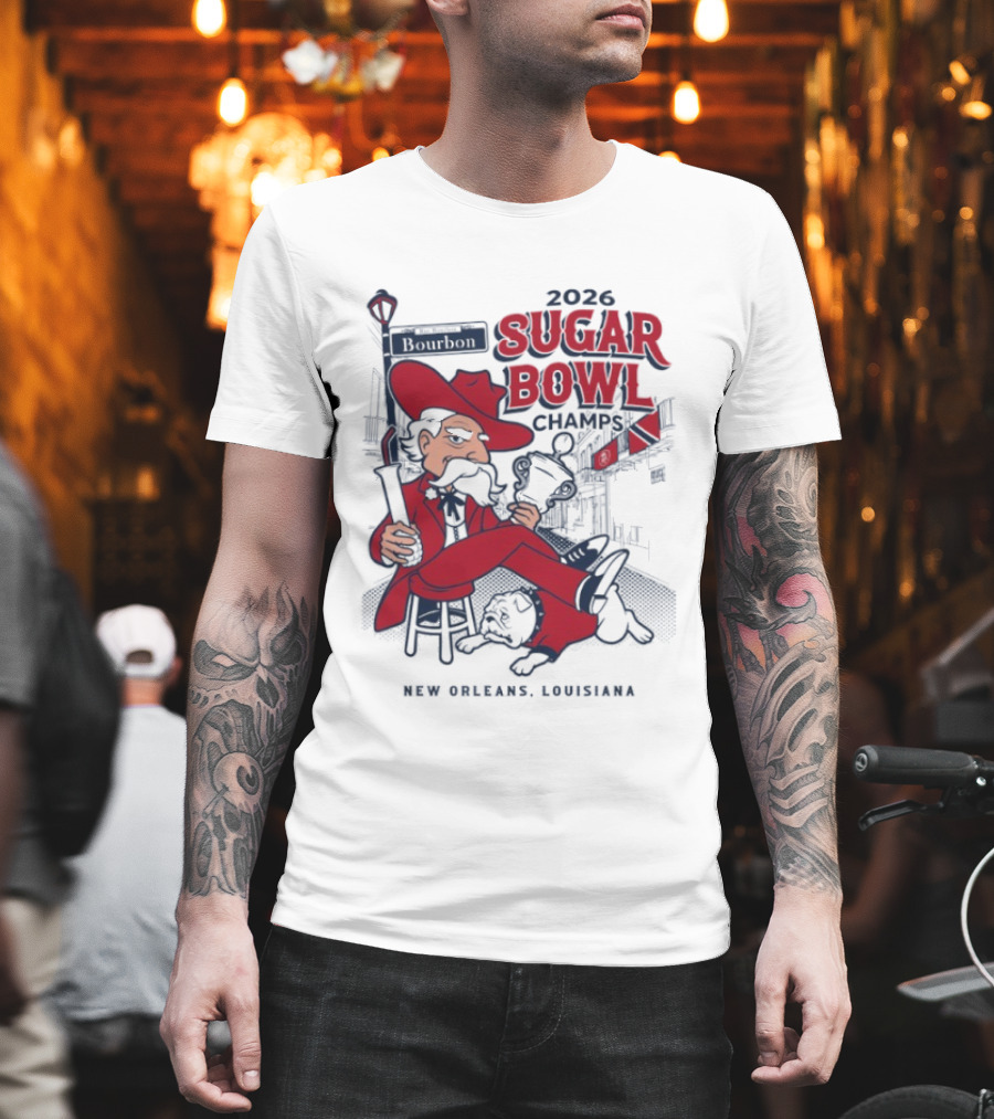 2026 Sugar Bowl Champs Ole Miss Rebels New Orleans Louisiana T-Shirt