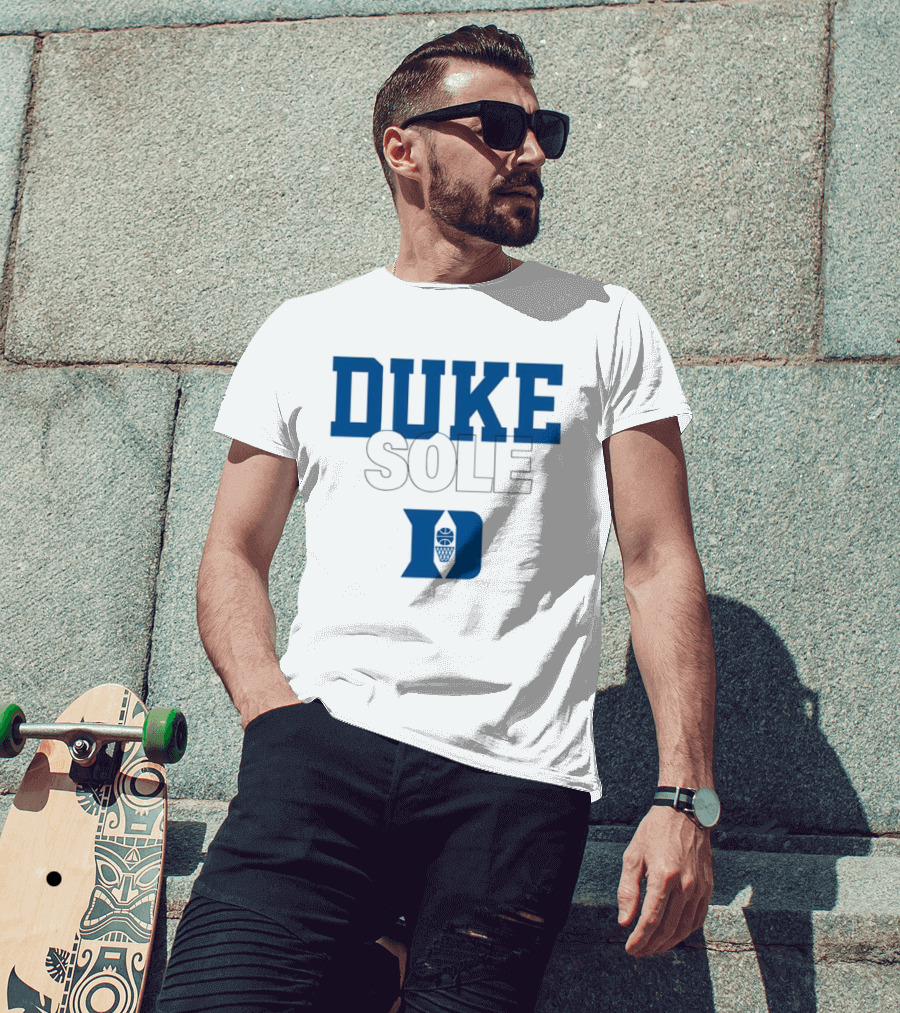 Duke Sole Basketball Blue D T-Shirt