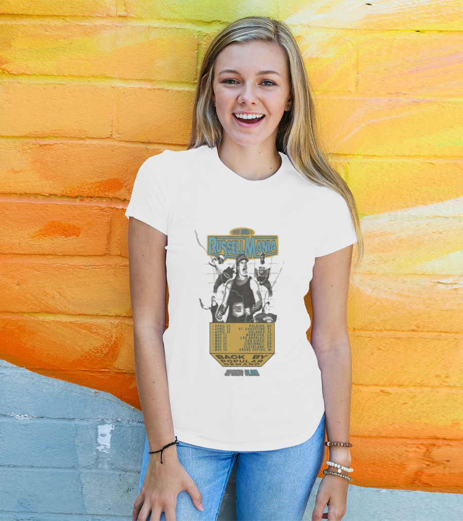 Russell Dickerson Back By Popular Demand Spring Slam Tour 2026 T-Shirt
