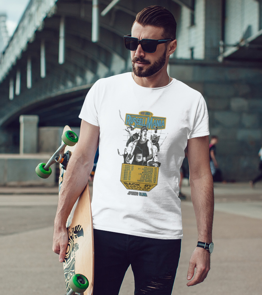 Russell Dickerson Back By Popular Demand Spring Slam Tour 2026 T-Shirt