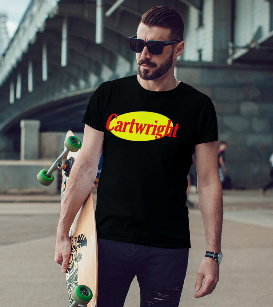 Cartwright Seinfeld Yellow Oval Iconic T-Shirt