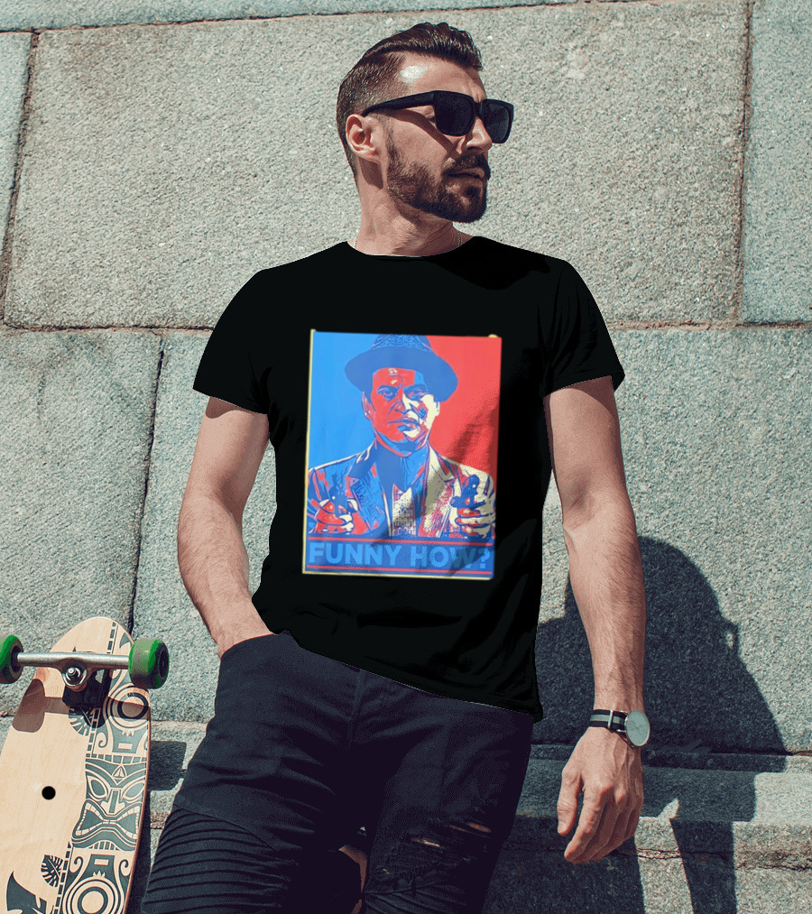 Joe Pesci Goodfellas Funny How Red Blue Pop T-Shirt