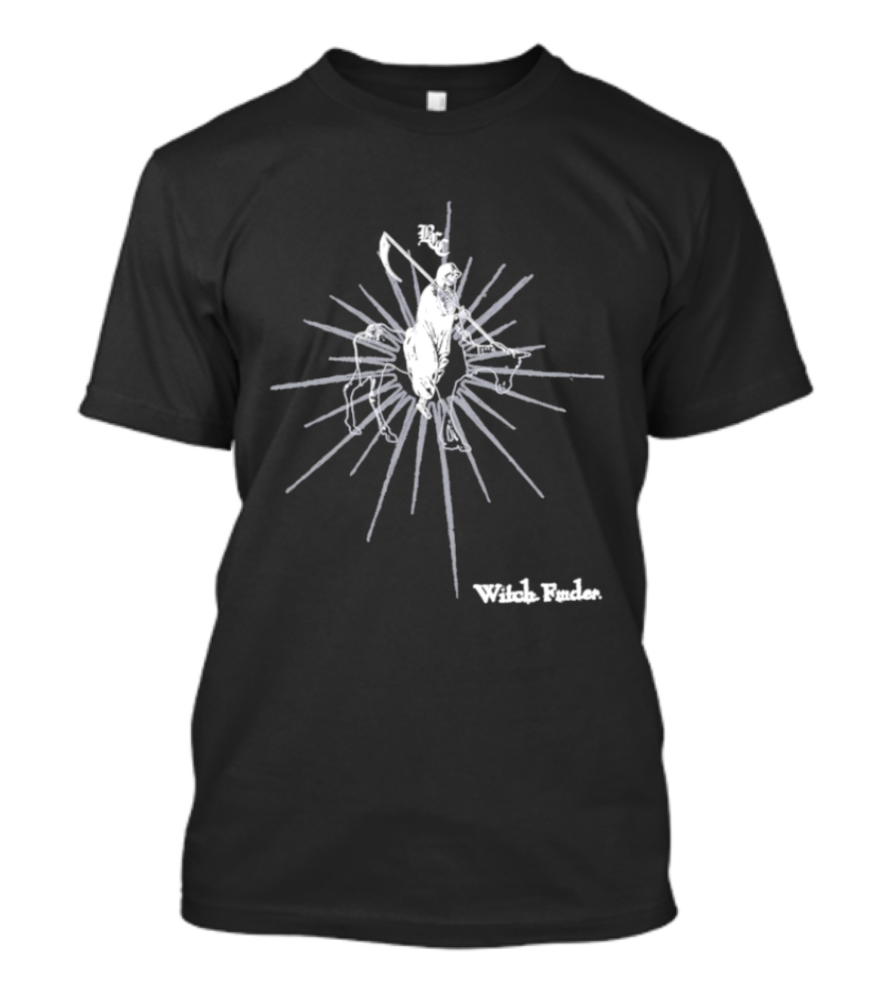 Black Craftcult Death Sentence Witch Fashion T-Shirt