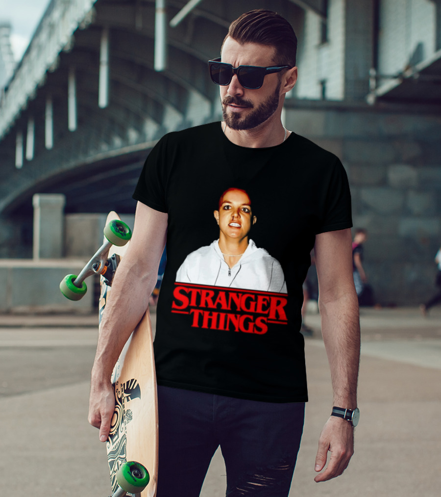 Britney Spears Stranger Things Pop Culture T-Shirt