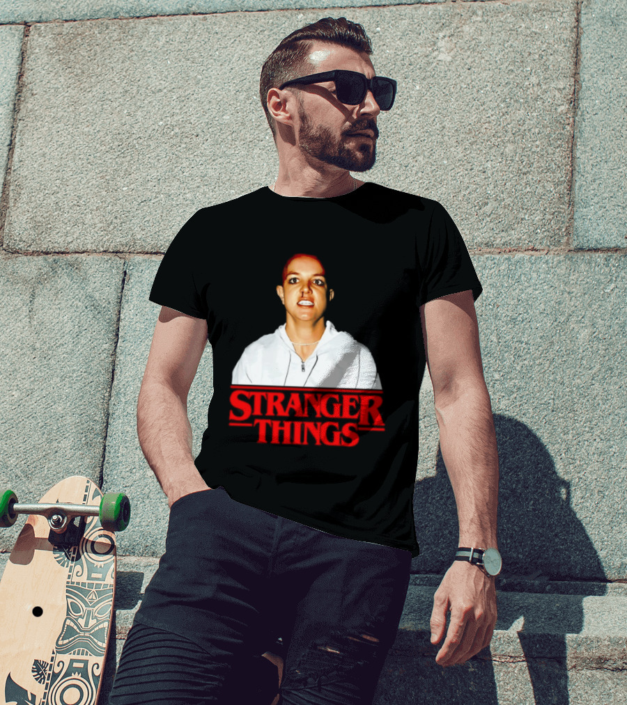 Britney Spears Stranger Things Pop Culture T-Shirt