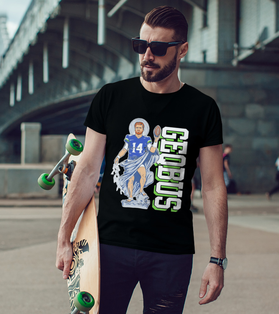 Sam Darnold Sea Geqbus Football Halo 14 Jersey T-Shirt