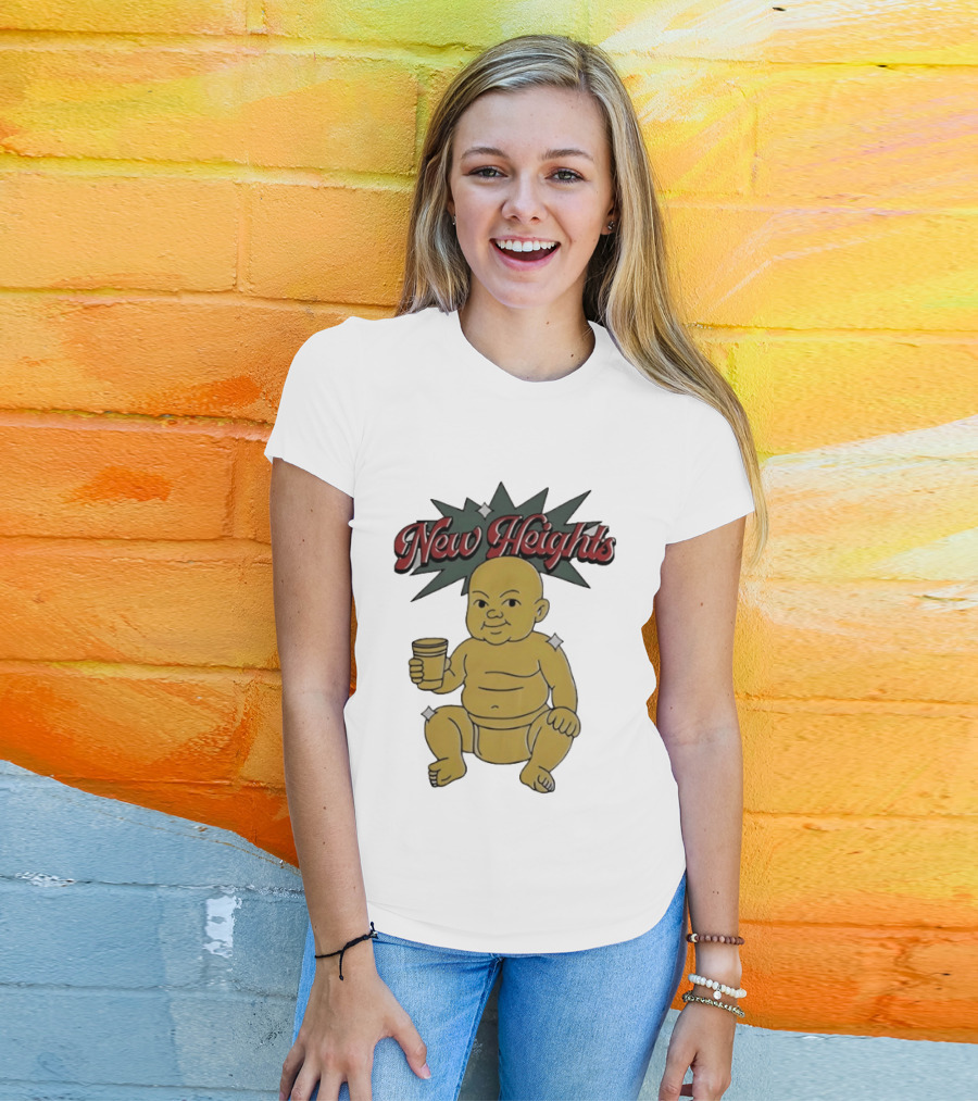 New Heights With Jason & Travis Kelce Lombaby T-Shirt