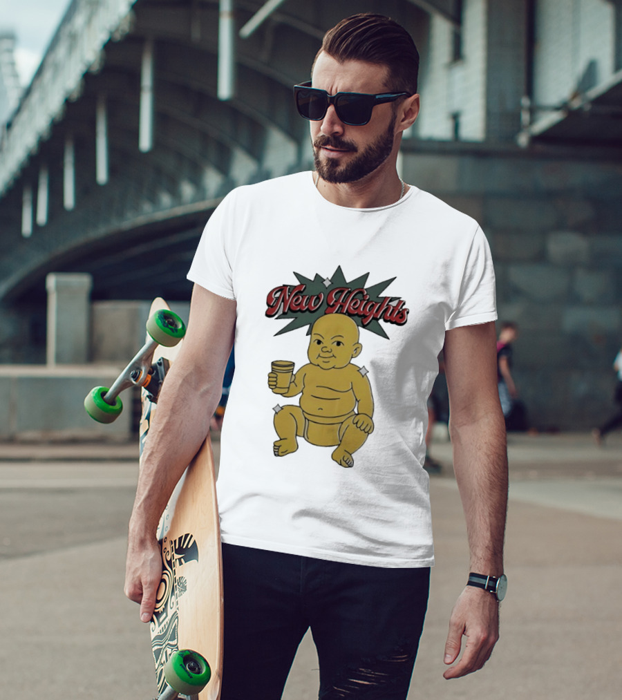 New Heights With Jason & Travis Kelce Lombaby T-Shirt