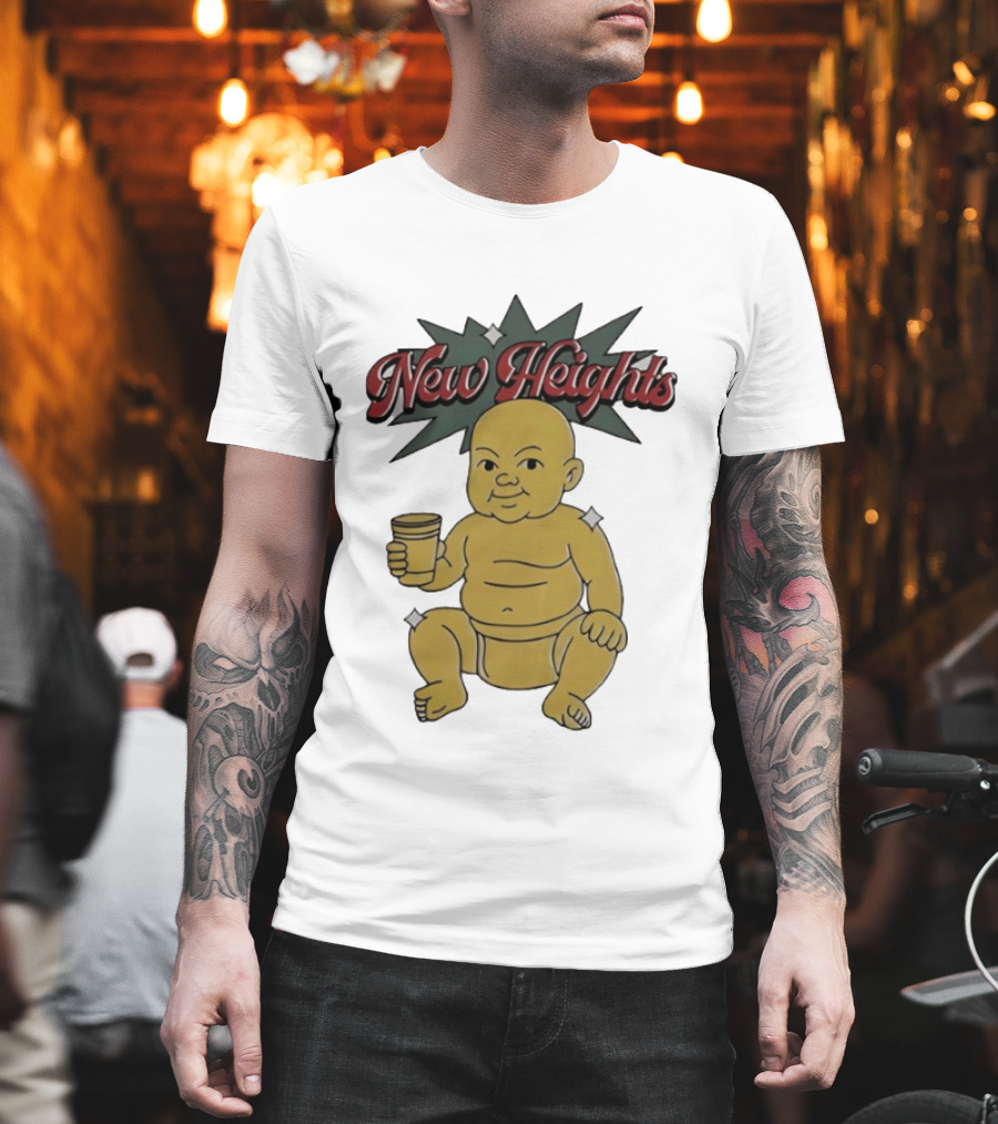 New Heights with Jason & Travis Kelce Lombaby T-Shirt
