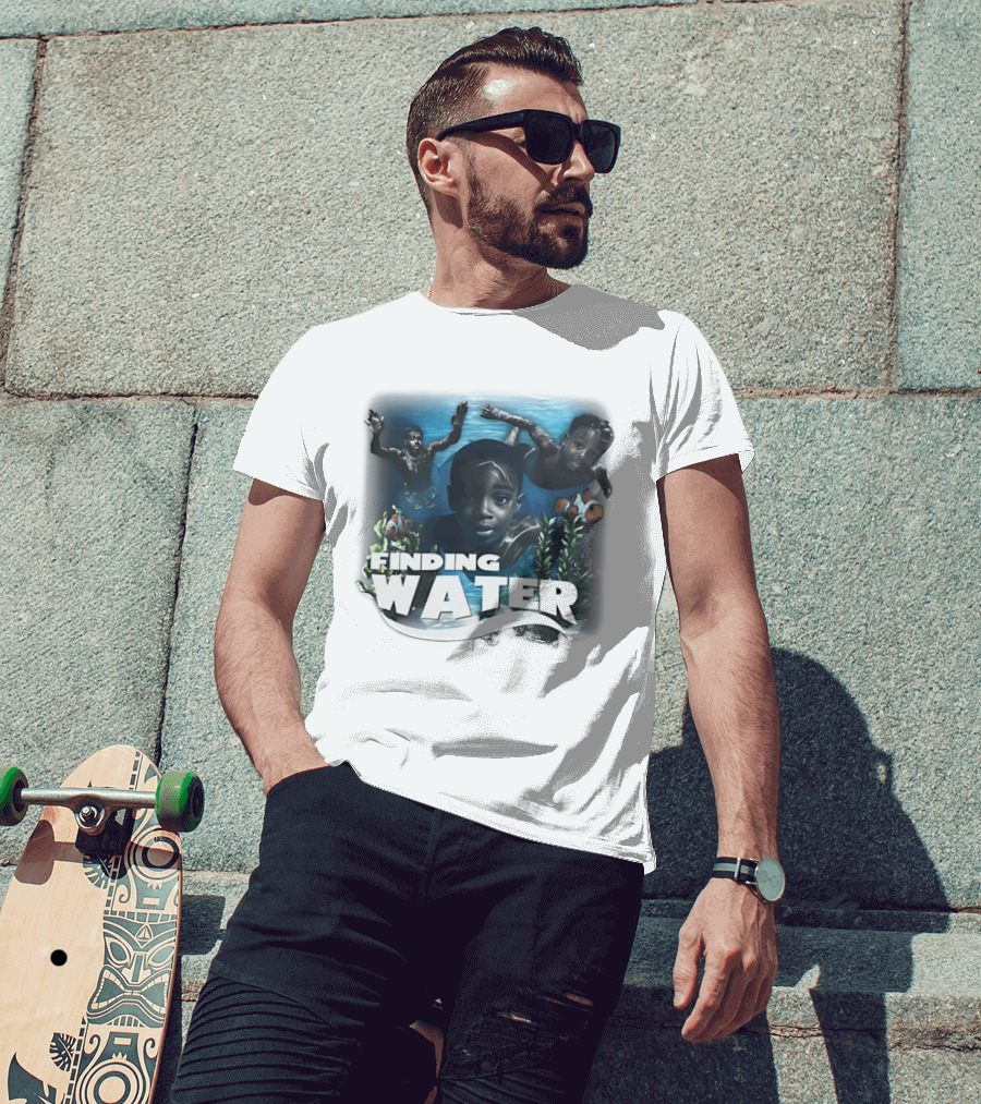 Finding Water Adventures Kids Underwater Journey T-Shirt