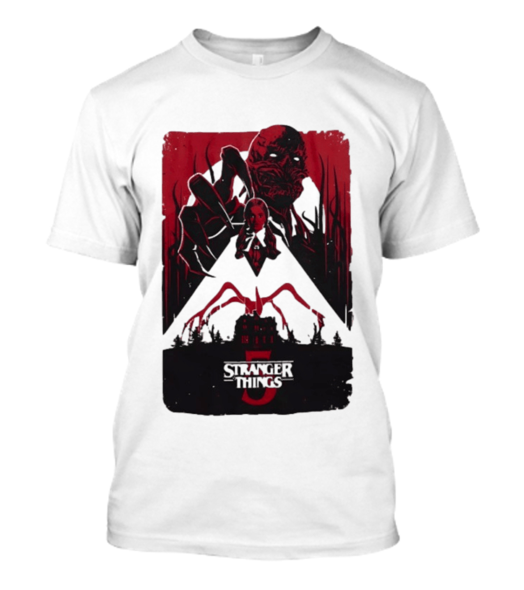 Stranger Things Season 5 Vecna Max Red T-Shirt