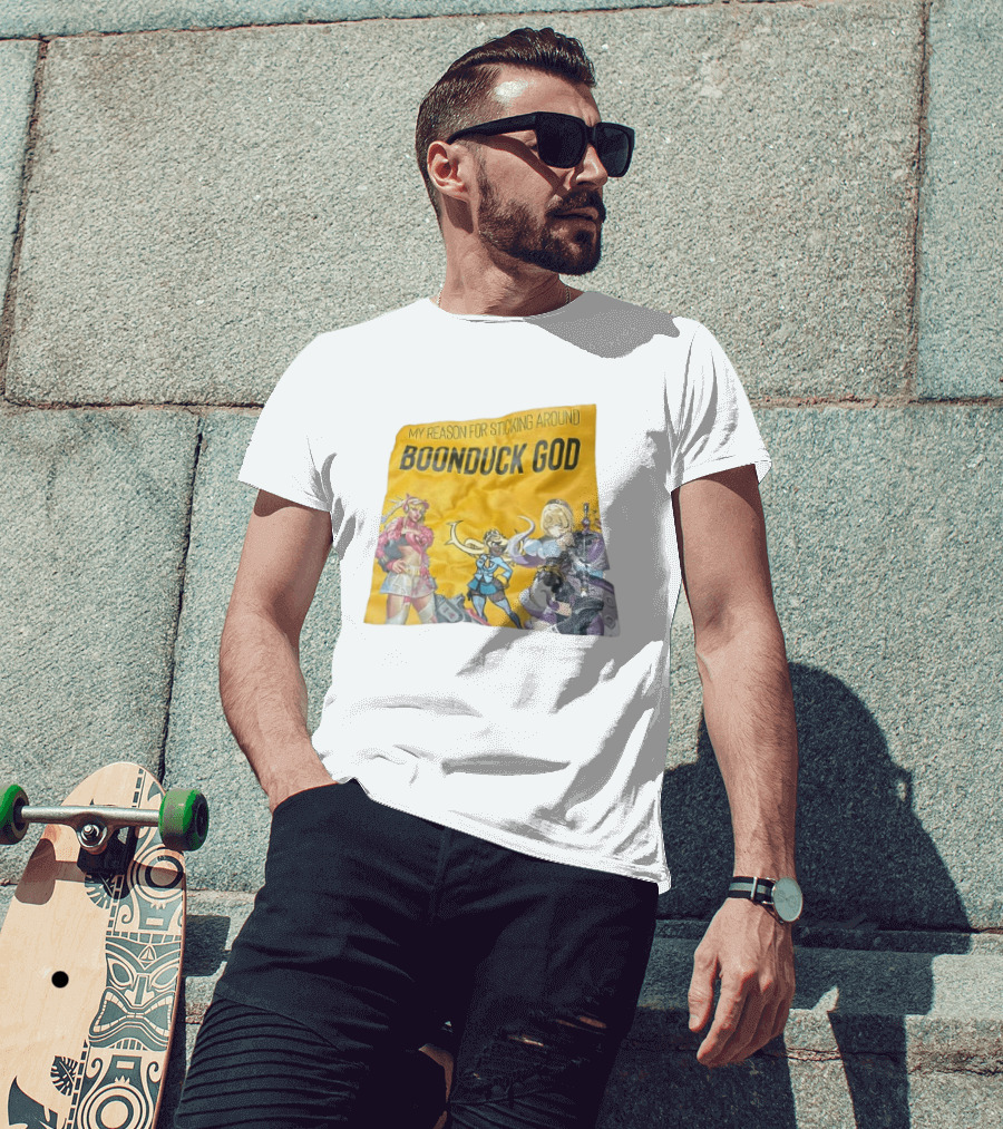 My Reason For Sticking Around Boonduck God Anime Characters T-Shirt
