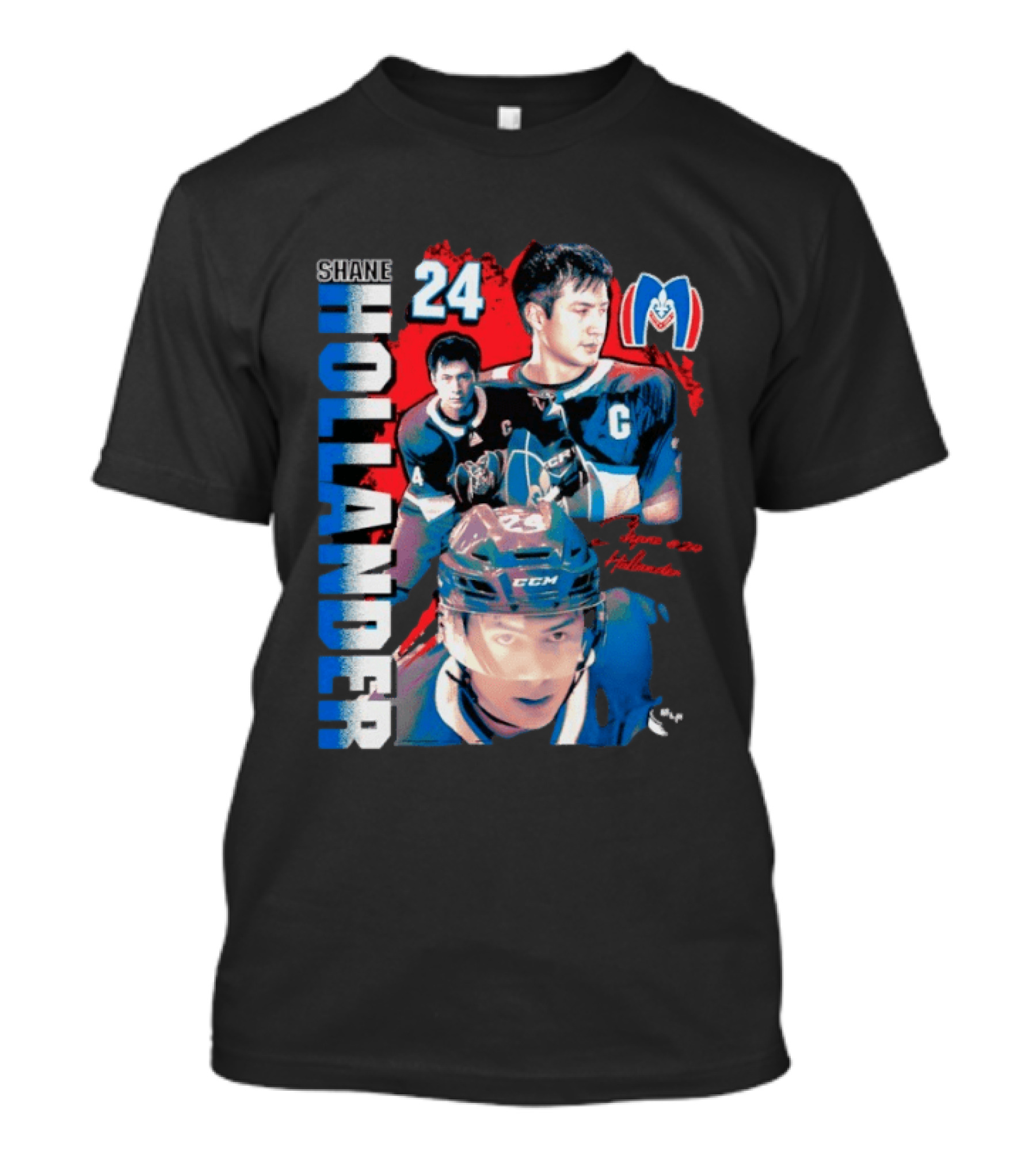 SHANE HOLLANDER 24 CCM Hockey C Shane Hollander T-Shirt