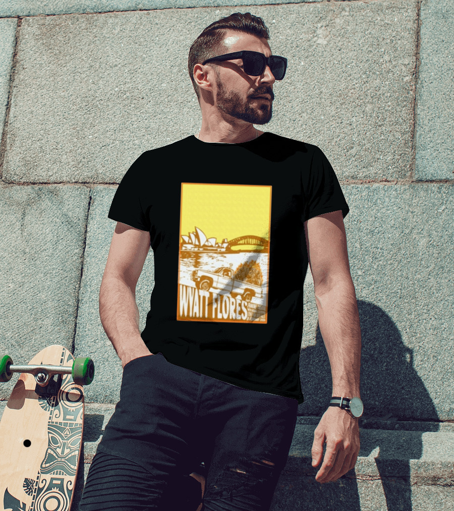 Wyatt Flores Sydney Opera House February 18 2026 Retro Truck Art New South Wales T-Shirt