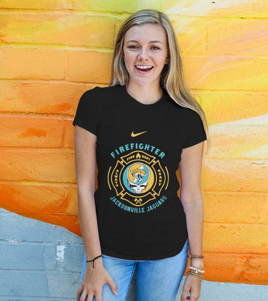 Jacksonville Jaguars Firefighter Nike Mashup T-Shirt